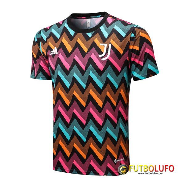Camiseta Entrenamiento Juventus Azul Claro/Naranja/Rosa 2022/2023