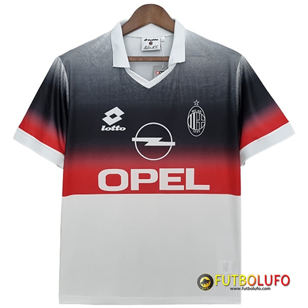 Camisetas De Futbol AC Milan Retro Blanco 1995/1996