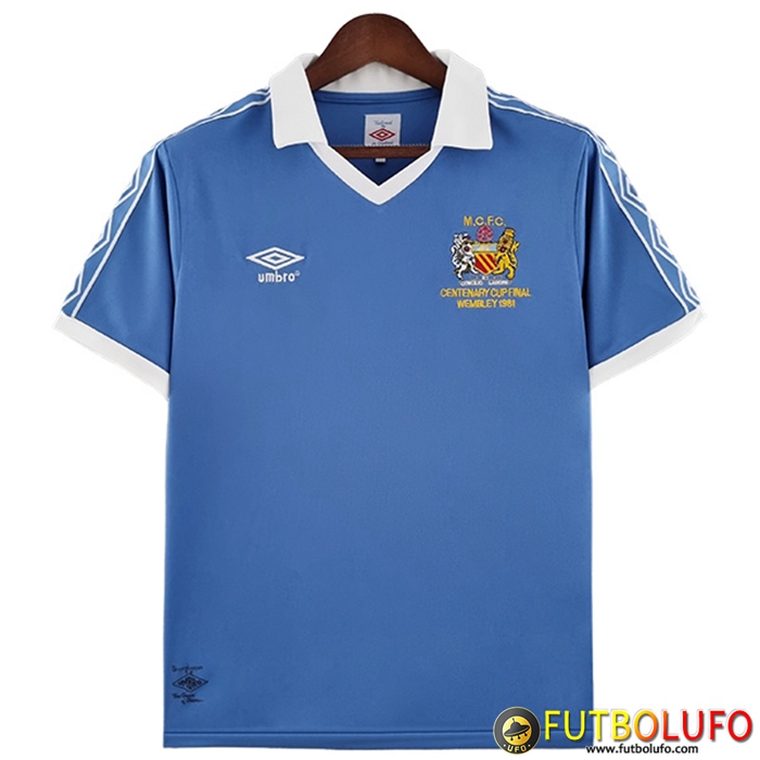 Camisetas De Futbol Manchester City Retro Primera 1981/1982
