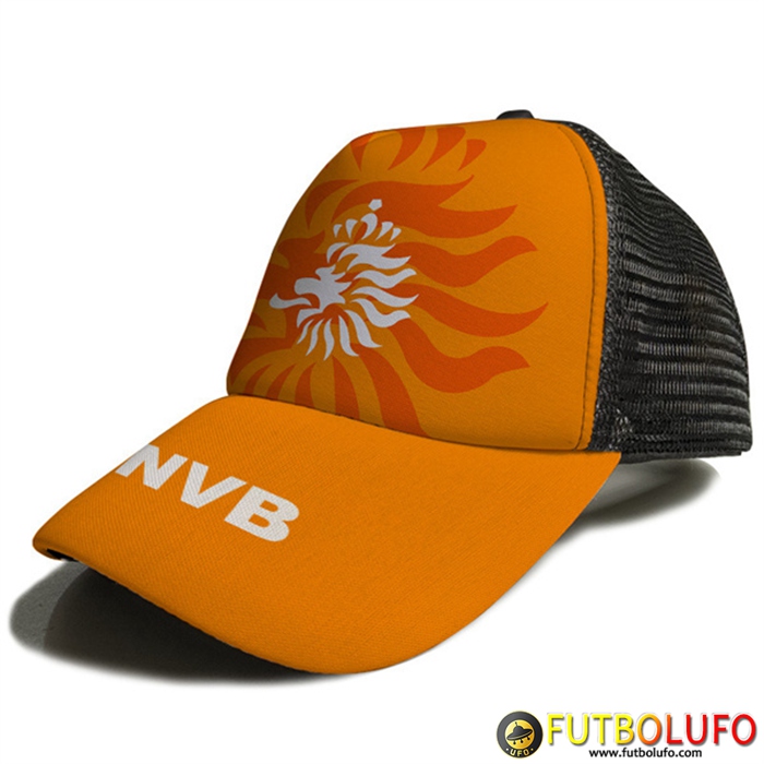 Gorra De Futbol Países Bajos Naranja 2023