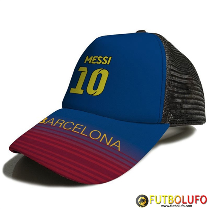 Gorra De Futbol Messi 10 Azul/Rojo 2023