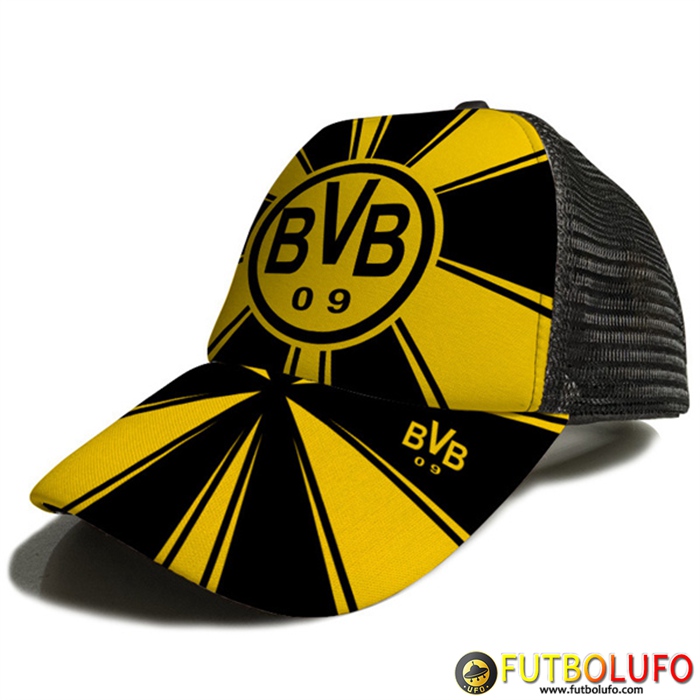 Gorra De Futbol Dortmund BVB Amarillo/Negro 2023