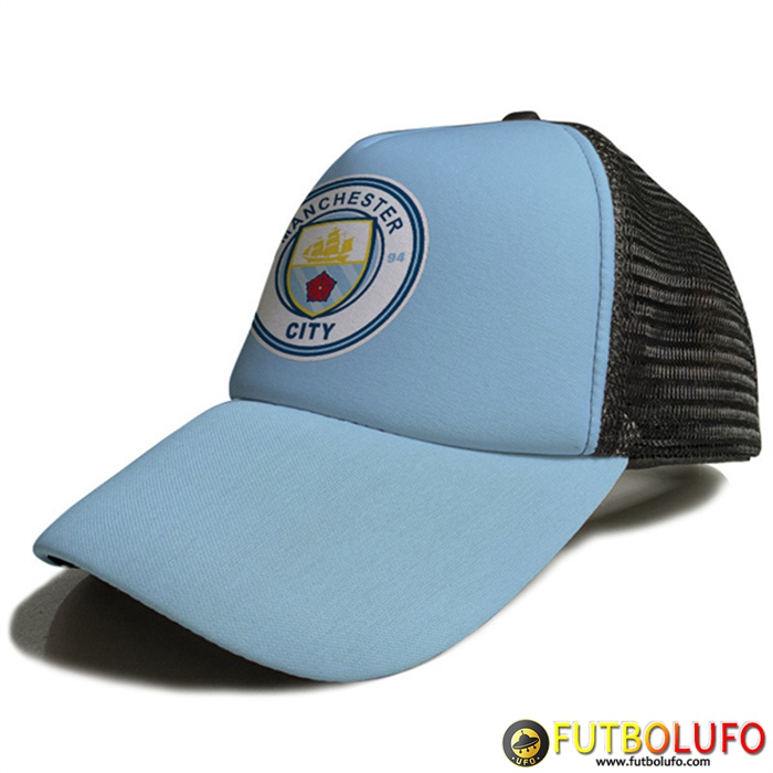 Gorra De Futbol Manchester City Azul 2023
