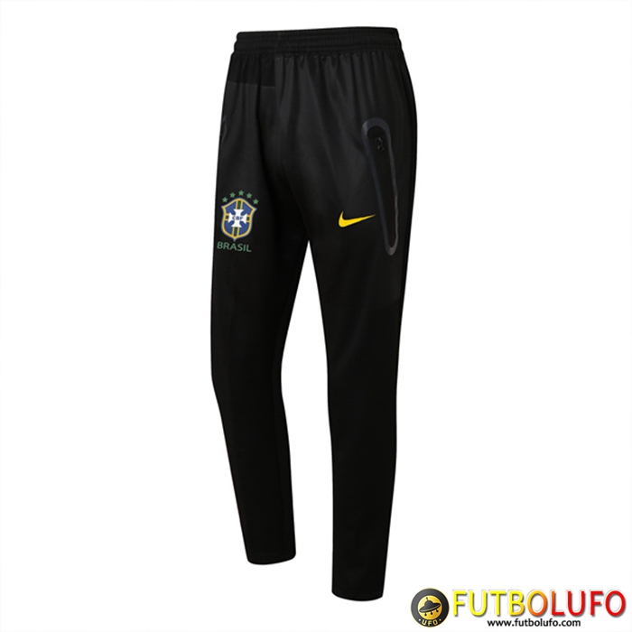 Pantalon Entrenamiento Brasile Negro 2022/2023 -02