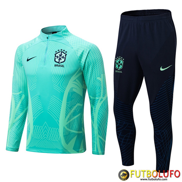 Chandal Equipos De Futbol Brasile Verde pattern 2022/2023