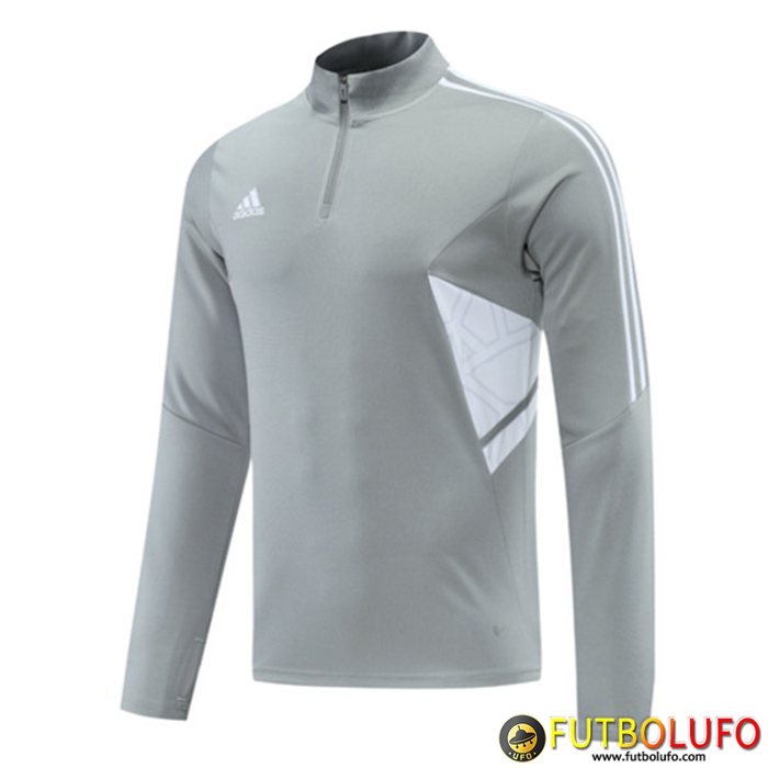 Sudadera De Entrenamiento Adidas Gris 2022/2023