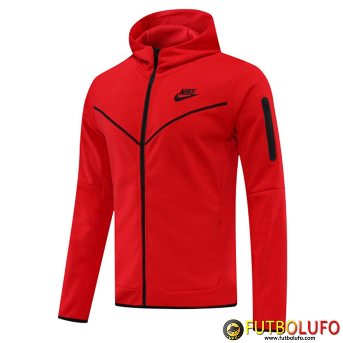 Chaqueta Con Capucha Nike Rojo 2022/2023
