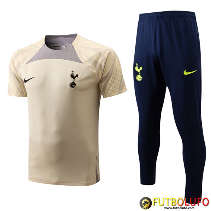 Camiseta Entrenamiento Tottenham Hotspur + Pantalones Amarillo 2022/2023