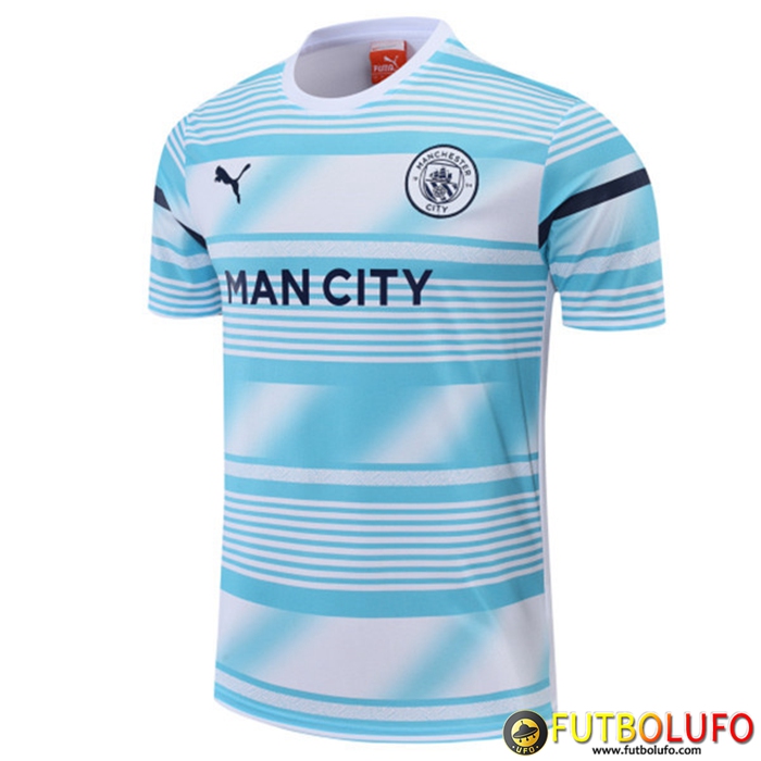 Camiseta Entrenamiento Marsella OM Azul/Blanco 2022/2023
