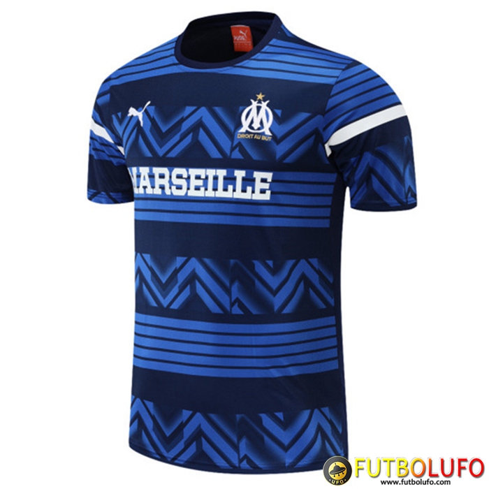 Camiseta Entrenamiento Marsella OM Azul marino 2022/2023