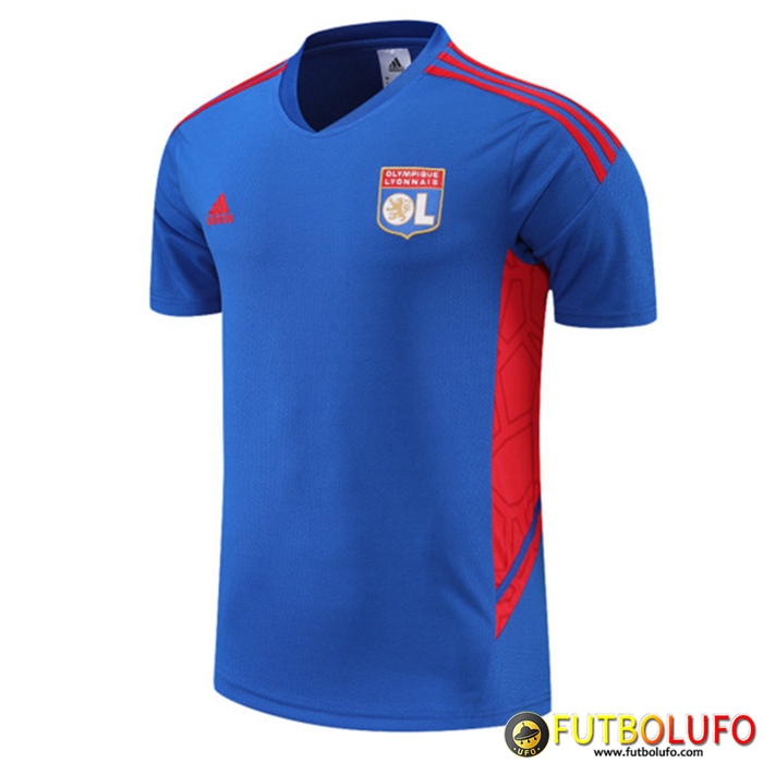 Camiseta Entrenamiento Lyon OL Azul 2022/2023