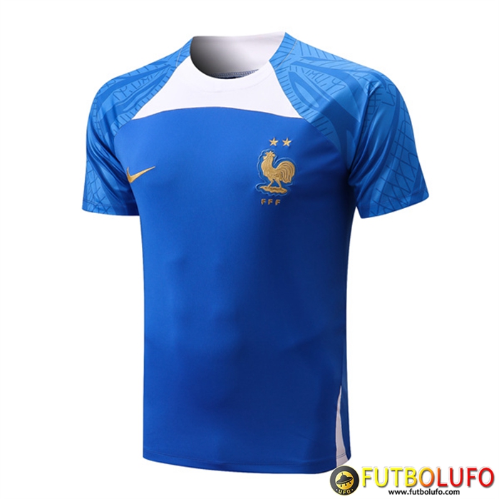 Camiseta Entrenamiento Francia Azul 2022/2023