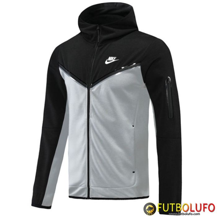 Chaqueta Con Capucha Nike Negro/Gris 2022/2023