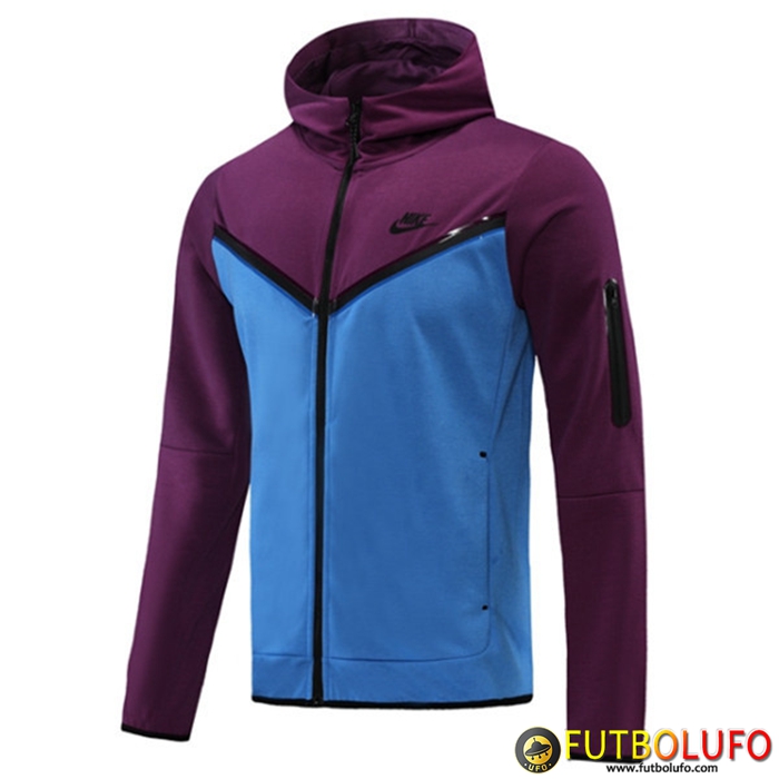 Chaqueta Con Capucha Nike Azul/Púrpura 2022/2023