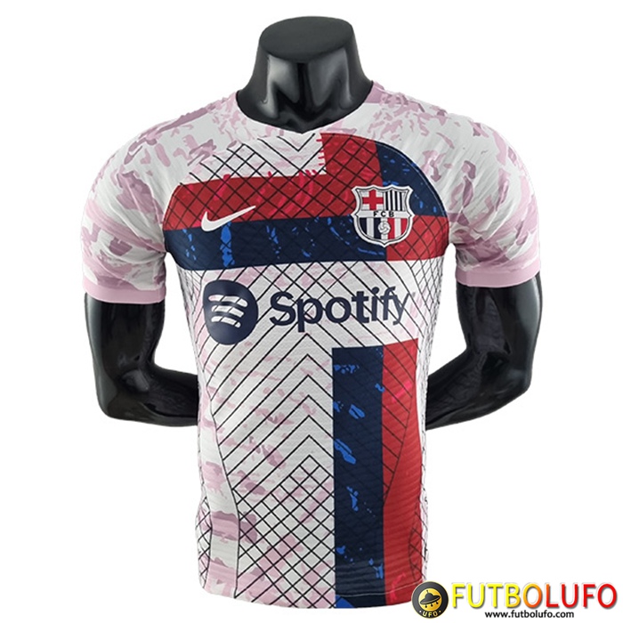 Camisetas De Futbol FC Barcelona Special Edition Camouflage Rosa 2022/2023