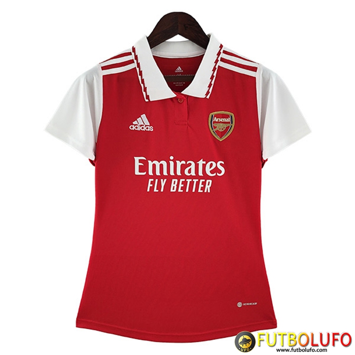 Camisetas De Futbol Arsenal Mujer Primera 2022/2023