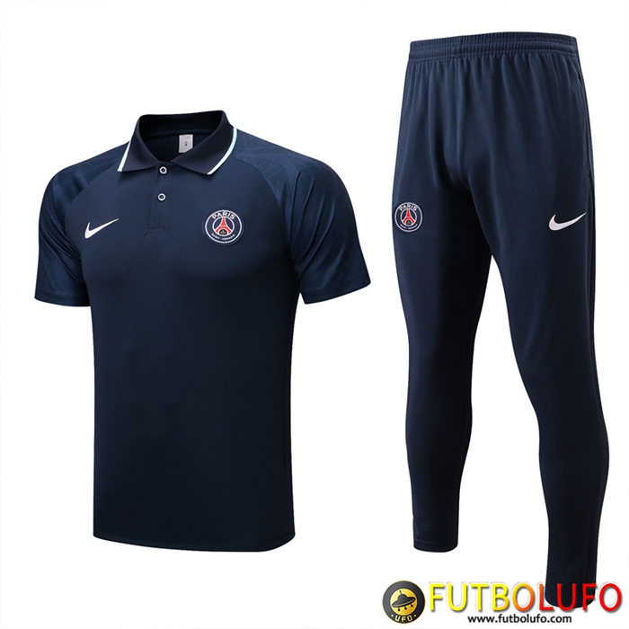 Camiseta Polo PSG Azul marino 2022/2023