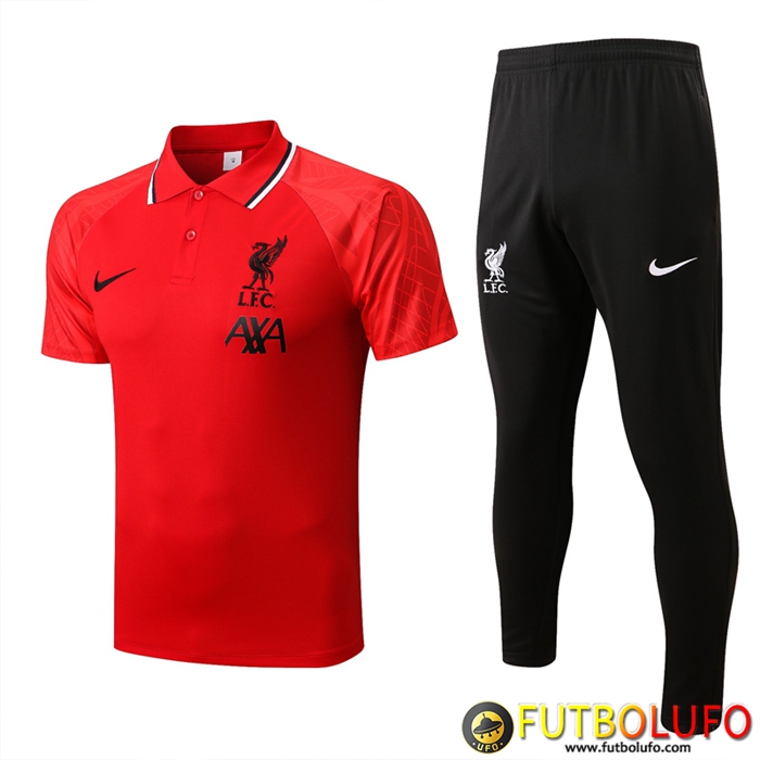 Camiseta Polo FC Liverpool Rojo 2022/2023