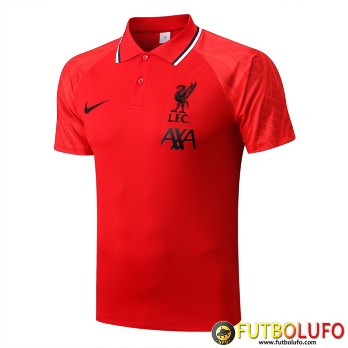Camiseta Polo FC Liverpool Rojo 2022/2023