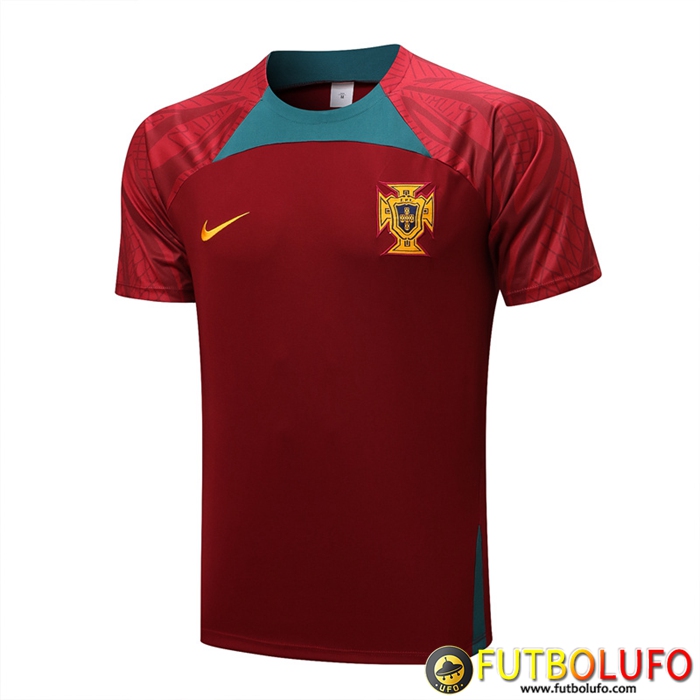 Camiseta Entrenamiento Portugal Rojo 2022/2023