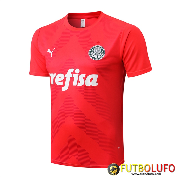 Camiseta Entrenamiento Palmeiras Rojo 2022/2023
