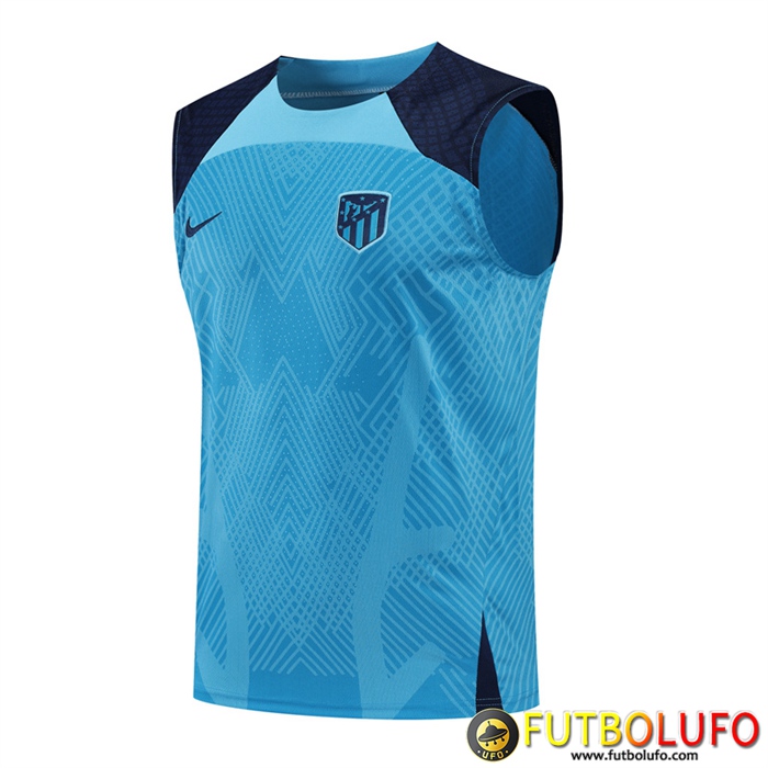 Camiseta Entrenamiento sin mangas Atletico Madrid Azul 2022/2023
