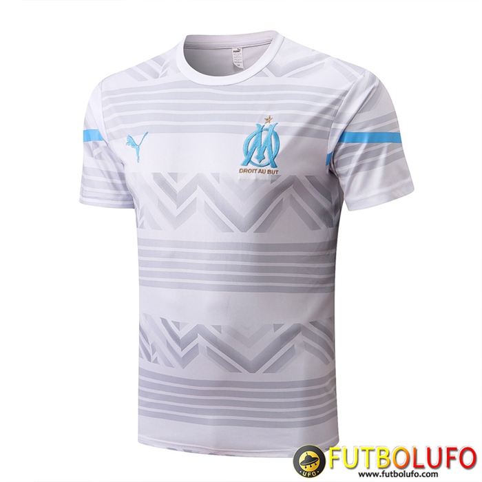 Camiseta Entrenamiento Marsella OM Blanco 2022/2023