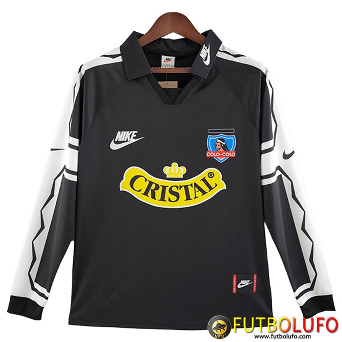 Camisetas De Futbol Colo-Colo Retro Segunda Manga Larga 1995