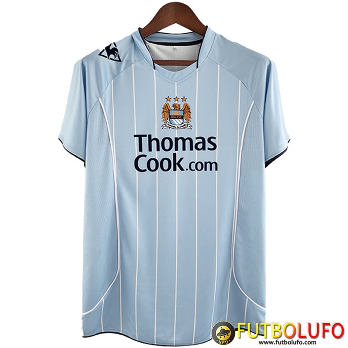Camisetas De Futbol Manchester City Retro Primera 2008/2009