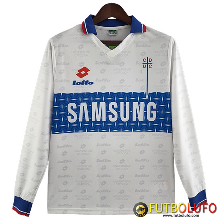 Camisetas De Futbol Deportivo Retro Segunda Manga Larga 1995