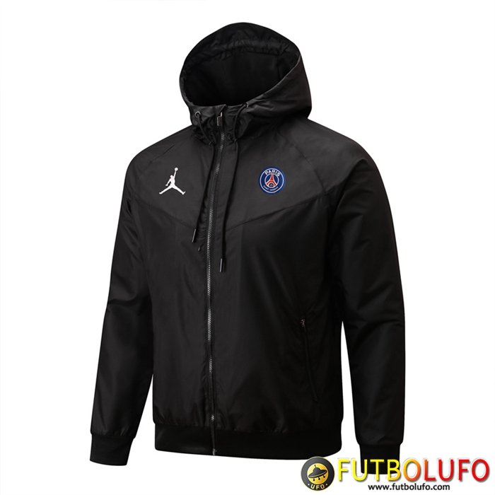 Rompevientos Jordan PSG Negro 2022/2023
