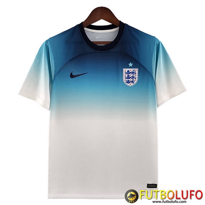 Camiseta Equipo Nacional Inglaterra Blanco/Azul 2022/2023