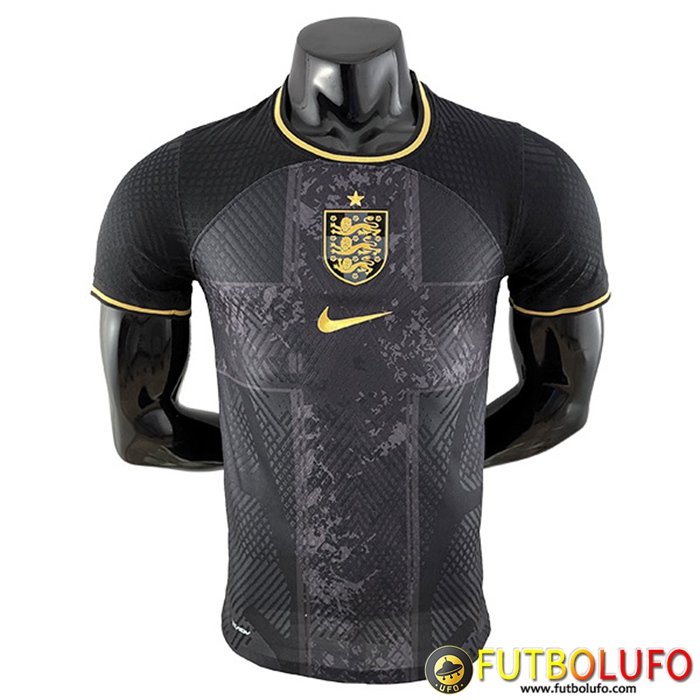 Camiseta Equipo Nacional Inglaterra Negro 2022/2023