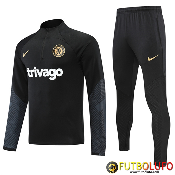 Chandal Equipos De Futbol FC Chelsea Negro 2022/2023