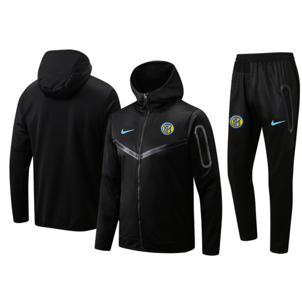 Chaqueta Con Capucha Chandal Inter Milan Negro 2022/2023