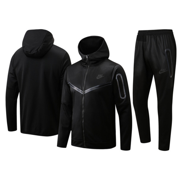 Chaqueta Con Capucha Chandal Nike Negro 2022/2023