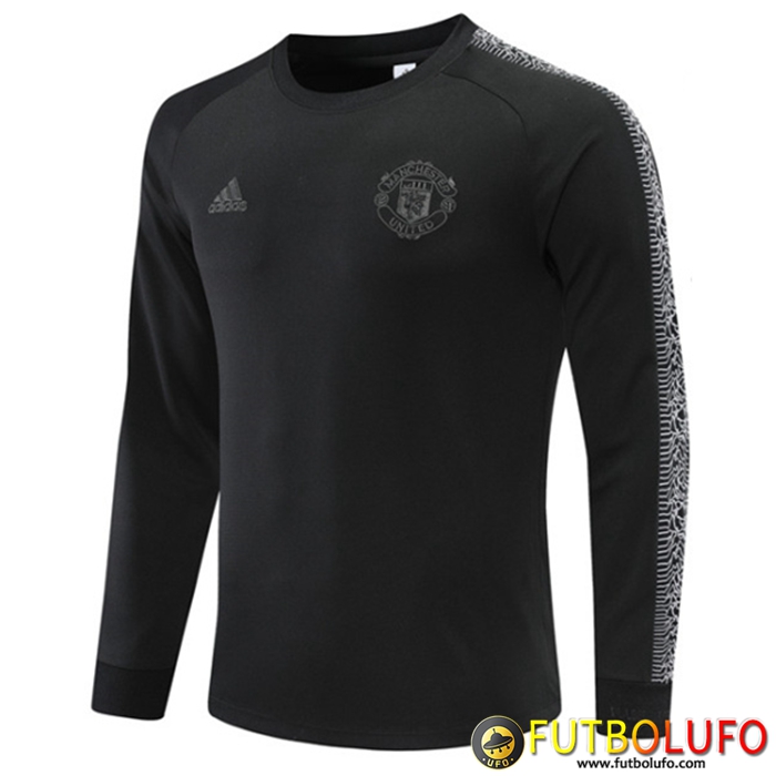 Sudadera De Entrenamiento Manchester United Negro 2022/2023