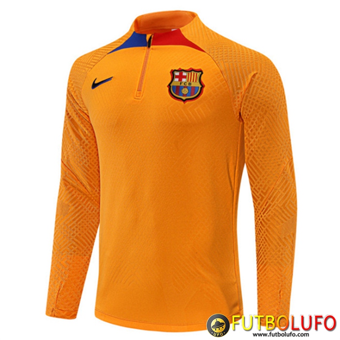 Sudadera De Entrenamiento FC Barcelona Amarillo 2022/2023