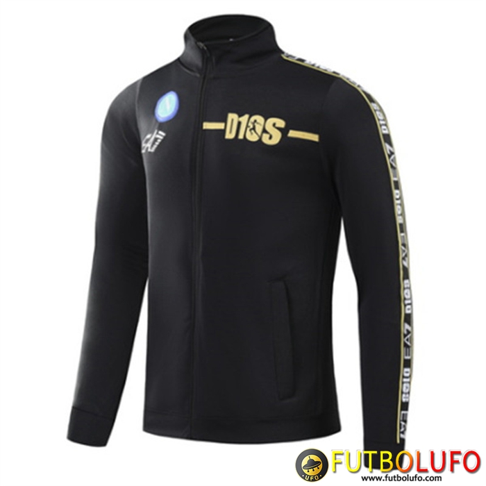 Chaquetas Futbol SSC Napoli Negro 2022/2023