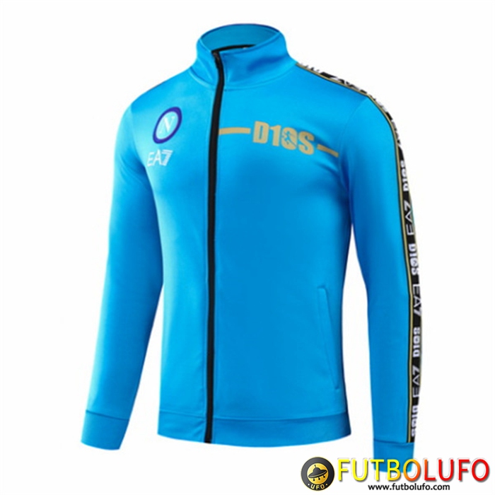 Chaquetas Futbol SSC Napoli Azul 2022/2023