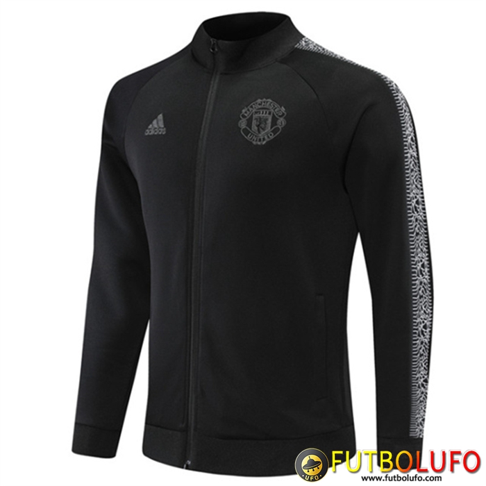 Chaquetas Futbol Manchester United Negro 2022/2023