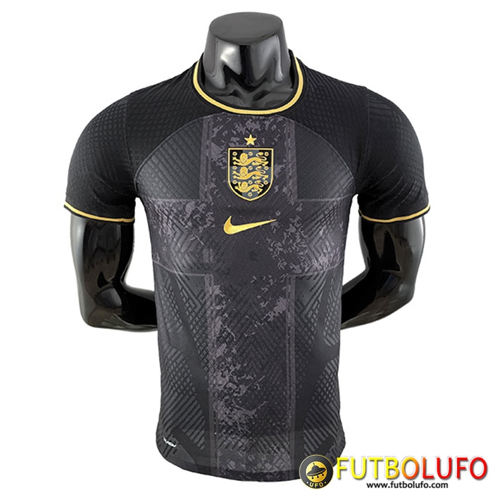 Camisetas De Futbol Inglaterra Negro Copa Del Mundo 2022