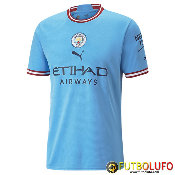 Nueva Camisetas De Futbol Manchester City Primera 2022/2023