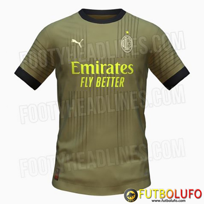 Camisetas De Futbol AC Milan Segunda 2022/2023