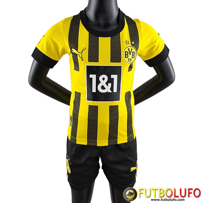 Camisetas De Futbol Dortmund Ninos Primera 2022/2023
