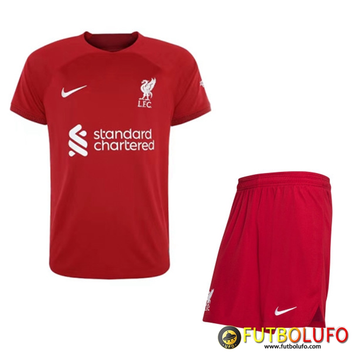 Camisetas De Futbol FC Liverpool Primera + Cortos 2022/2023