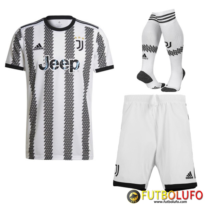 Camisetas De Futbol Juventus Primera (Cortos + Calcetines) 2022/2023