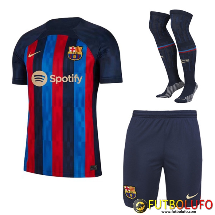 Camisetas De Futbol FC Barcelona Primera (Cortos + Calcetines) 2022/2023