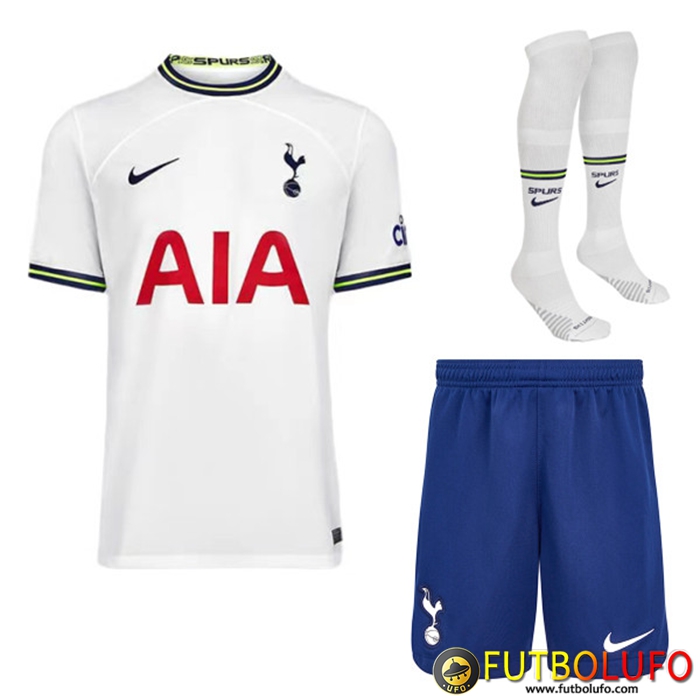 Camisetas De Futbol Tottenham Hotspurs Primera (Cortos + Calcetines) 2022/2023