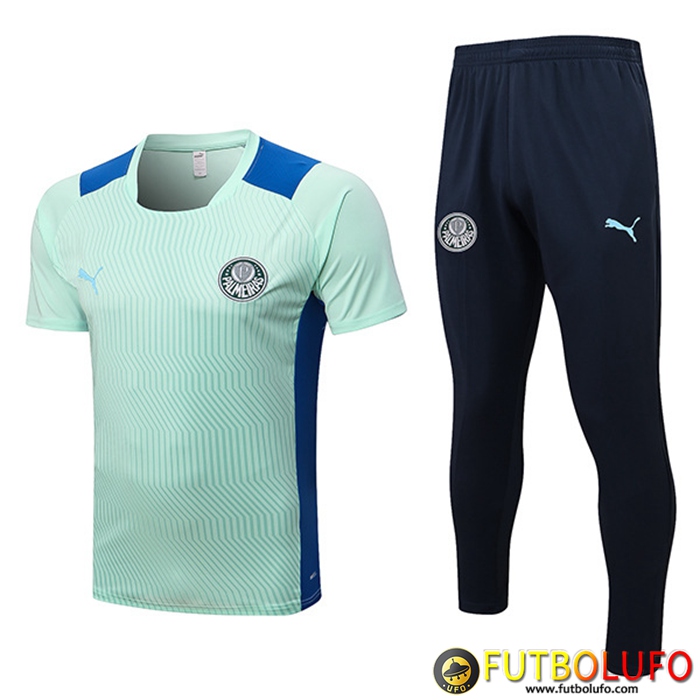 Camiseta Entrenamiento + Pantalones Palmeiras Verde 2022/2023